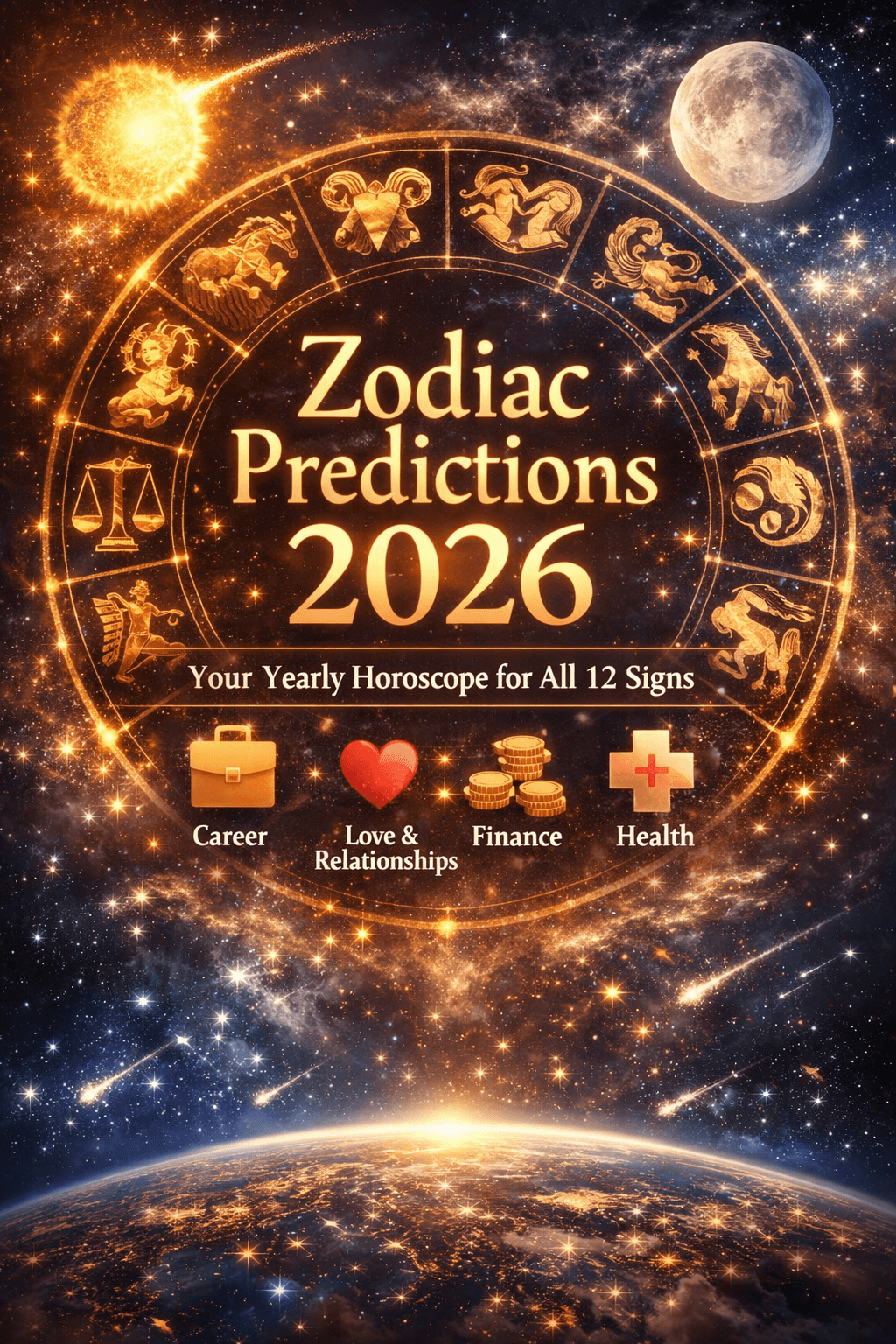 Zodiac Predictions 2026 | Yearly Horoscope for All 12 Signs