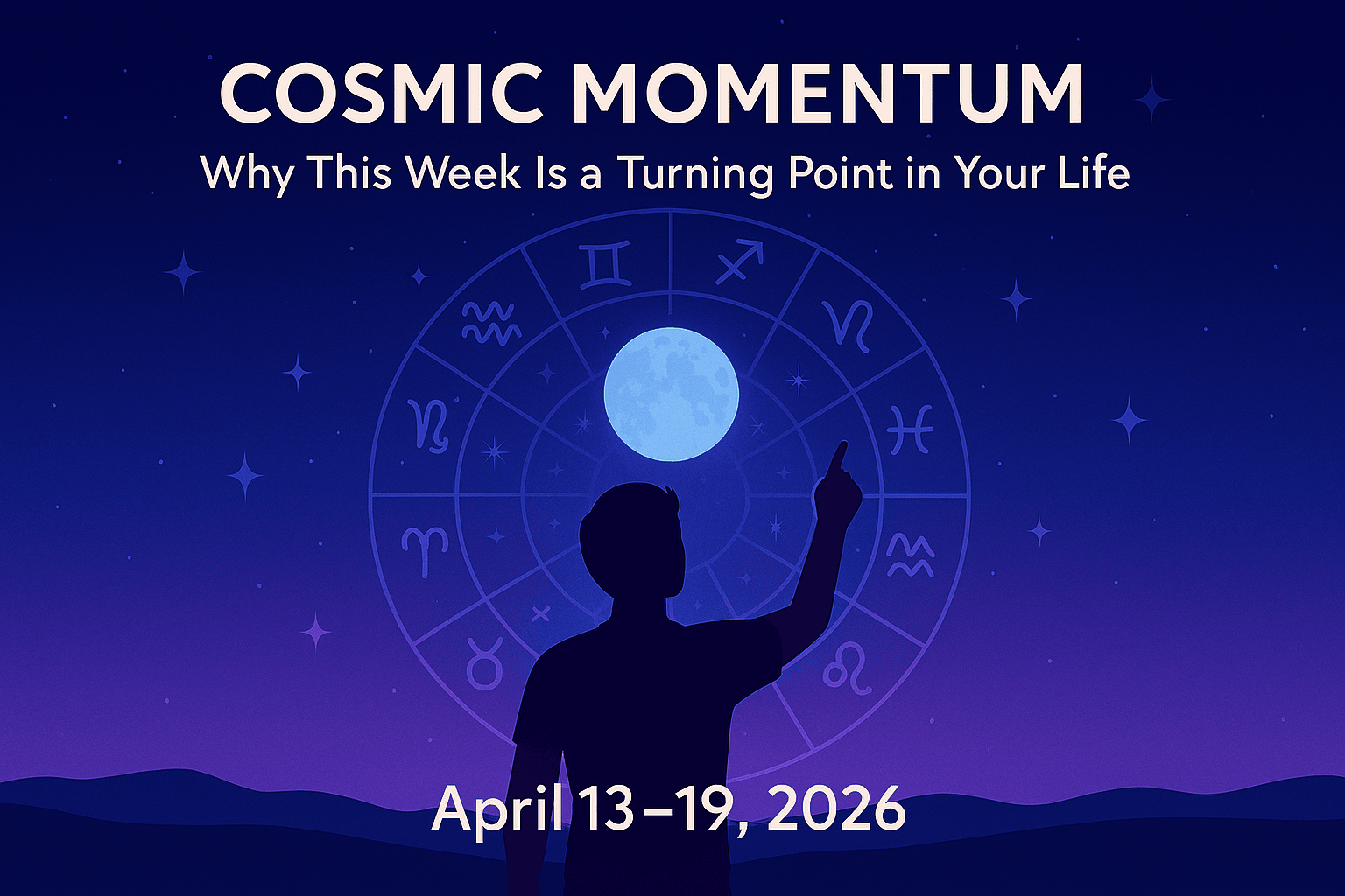 Cosmic Momentum: Why This Week Is a Turning Point in Your Life (April 13–19, 2026)